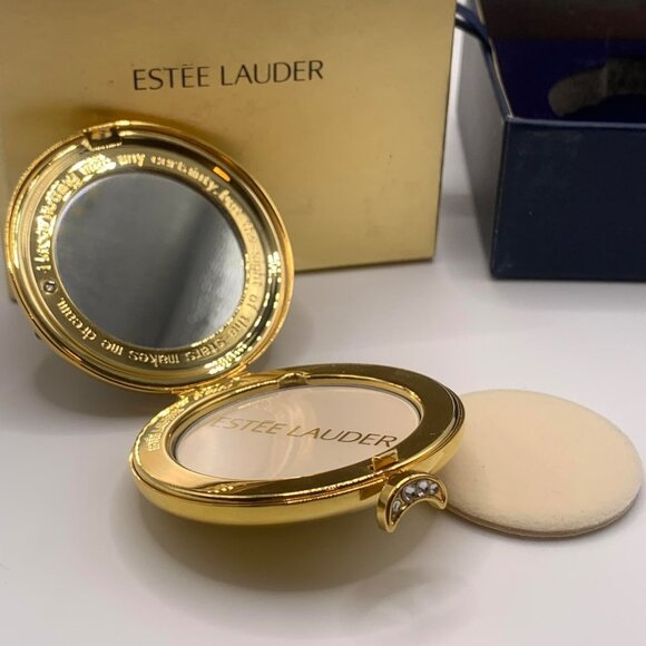 Estee Lauder Limited Edition Swan Dreams Powder Compact by Monica Rich Kosann - Picture 7 of 10